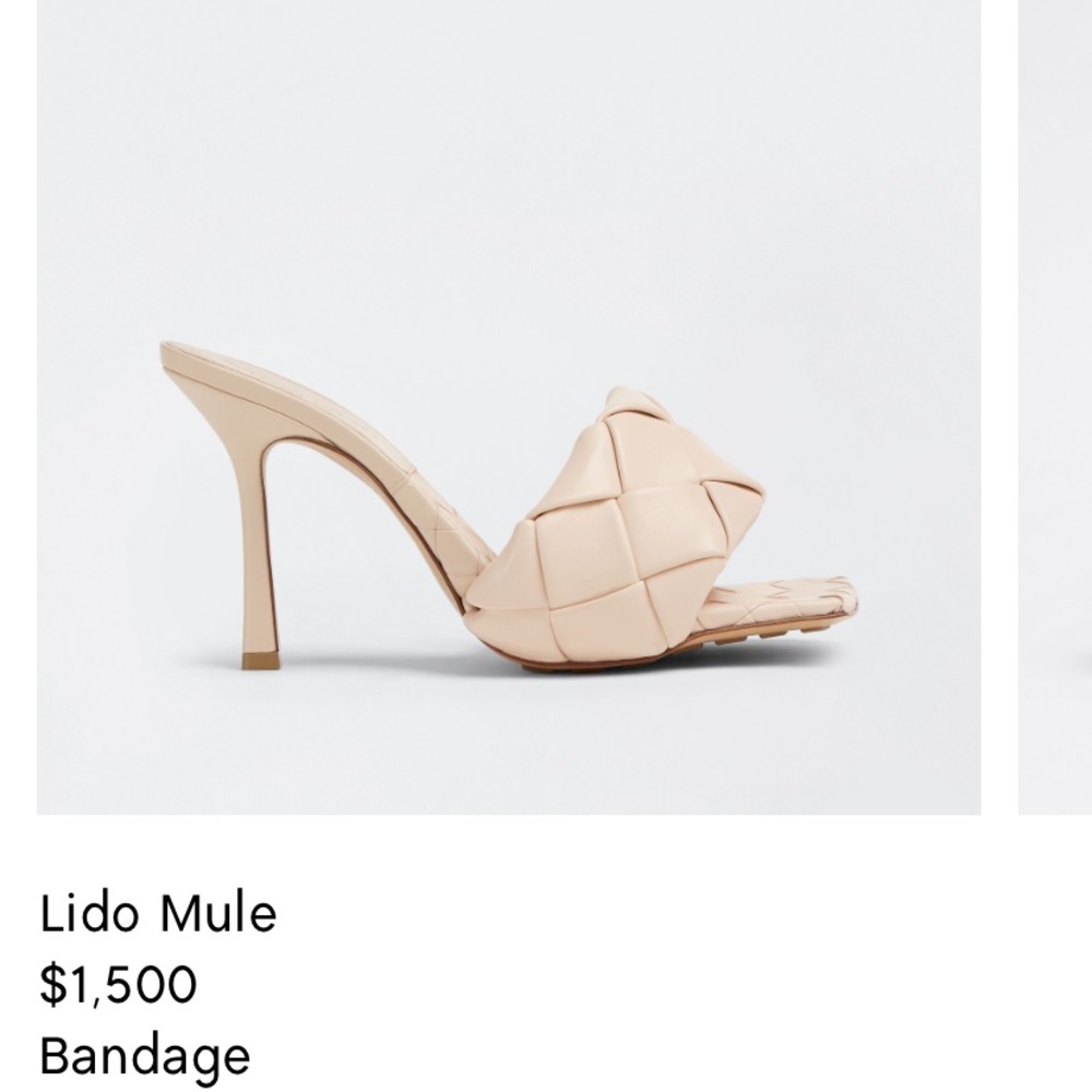 Bottega Veneta Lido sandal. 35.5